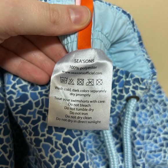 2/$75💥- SWIM | Men’s Season’s official swim shorts size large - Picture 8 of 10